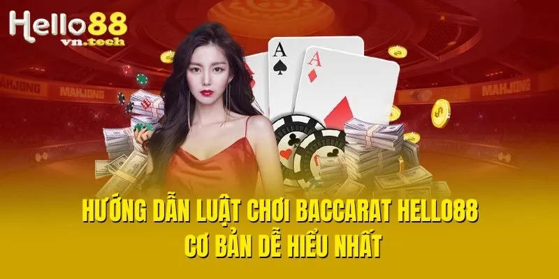 Hướng dẫn luật chơi Baccarat Hello88 cơ bản dễ hiểu nhất